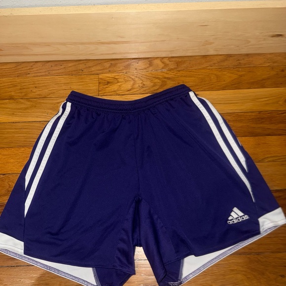 Adidas purple Athletic Shorts - Picture 1 of 3